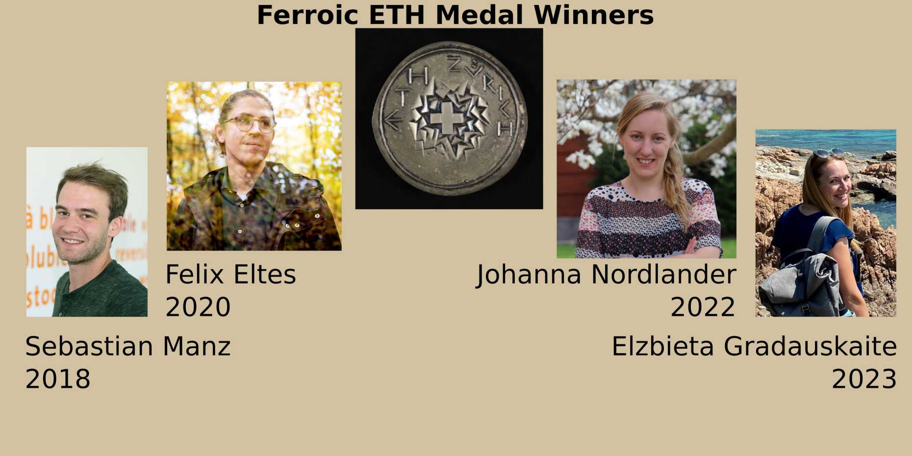 ETH Medal Winners